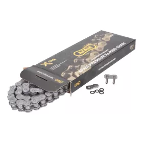 AFAM XS-Ring megerősített lánc - fekete 525 XMR3 x 108
