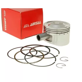   Airsal sport dugattyú készlet 81.3cc 50mm - GY6 50cc, Kymco 50 4 ütemű