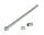 Első kerék tengely 21.5cm - Kínai robogó GY6 50cc 4T / 4 ütemű
