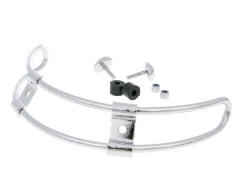 Első ütköző Buzzetti krómozott - Vespa LX, LXV 50, 125, 150 2T / 2 ütemű, 4T / 4 ütemű