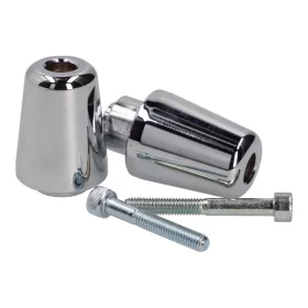   Kormány rengéscsillapító / kormányvég krómozott, Vespa Primavera, Sprint, 50, 125, 150