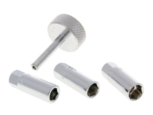 Hajtókar / szelep clearance állítható eszköz szett Buzzetti 8, 9, 10mm, négyzet adapter