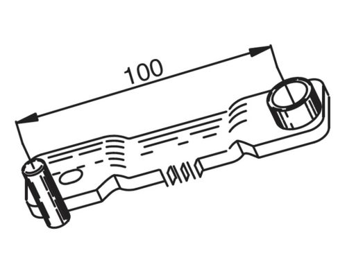 Variátor / varió tartó / blokkoló eszköz Buzzetti - 125-150cc Piaggio 4T / 4 ütemű