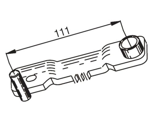 Variátor / varió tartó / blokkoló eszköz Buzzetti - Peugeot, Sym 50cc 4T / 4 ütemű Mio motor 2009-