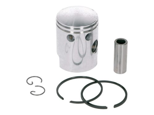 DR 50cc 38.4mm-es dugattyúkészlet 12mm-es csapszeggel - Piaggio Boss, Bravo, Ciao, Grillo, Si