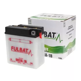 Fulbat 6V 6N11A-1B DRY száraz akkumulátor + savcsomag