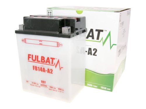 Fulbat FB14A-A2 DRY száraz akkumulátor + savcsomag