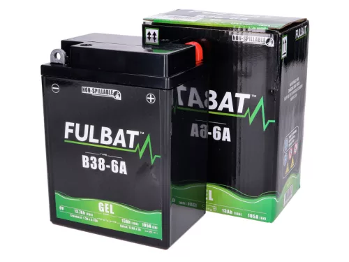 Akkumulátor Fulbat B38-6A GEL akkumulátor