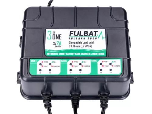 Akkumulátor töltő Fulbat Fulbank 2000
