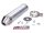 Giannelli Alu hátsó hangtompító Aprilia RS 50 99-06, Tuono 50 03-06, Aprilia RS 50 99-06, Tuono 50 03-06