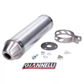   Hátsó hangtompító Giannelli alumínium Aprilia RS4 50 11-15, GPR 50 10-15, Aprilia RS4 50 50 10-15, GPR 50 10-15