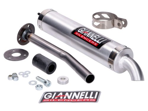 Hátsó hangtompító Giannelli alumínium Beta RR 50 Enduro, Supermotard, Enduro Racing, Beta RR 50 Enduro 50 Enduro, Supermotard, Enduro Racing