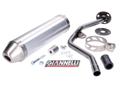 Giannelli alumínium hátsó hangtompító Yamaha DT 50 R 2004, MBK X Limit 50, Yamaha DT 50 R 2004, MBK X Limit 50