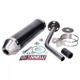   Hátsó hangtompító Giannelli Carbon Aprilia RX 50 99-04, MX 50 02-04, MX 50 02-04 modellekhez