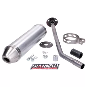   Giannelli alumínium hátsó hangtompító Aprilia RX-SX 50 2006 (D50B, EBE) számára