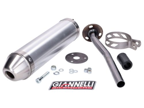 Hátsó hangtompító Giannelli alumínium Yamaha DT 50 R 98-03, MBK X-Limit 98-03, Yamaha DT 50 R 98-03, MBK X-Limit 98-03