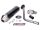 Hátsó hangtompító Giannelli Carbon Peugeot XP6 SM 50 2006-2007, Motorhispania Furia Max 50, Peugeot XP6 SM 50, Motorhispania Furia Max 50
