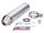 Giannelli alumínium hátsó hangtompító Aprilia RX, SX 50 06-15, Derbi Senda 50 RX, SM Xrace, Xtreme 09-15, Derbi Senda 50 RX, SM Xrace, Xtreme 09-15, Derbi Senda 50 RX, SM Xrace, Xtreme 09-15