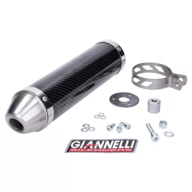  Hátsó hangtompító Giannelli Carbon Aprilia RX, SX 50 06-15, Derbi Senda 50 RX, SM X-Race, X-Treme 09-15, Derbi Senda 50 RX, SM X-Race, X-Treme 09-15