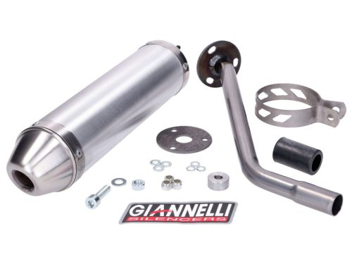Hátsó hangtompító Giannelli alumínium Beta RR 50 Enduro / Motard 12-16, Enduro 50 Factory 15-16, Beta RR 50 Enduro 50 Enduro 50 Factory 15-16