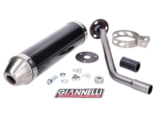 Hátsó hangtompító Giannelli Carbon Beta RR 50 Enduro, Motard 12-16, Enduro 50 Factory 15-16, Beta RR 50 Enduro 50 Enduro 50 Factory 15-16
