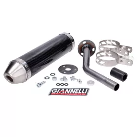   Giannelli Carbon hátsó hangtompító Fantic motorhoz 50ER, 50MR, 50MR