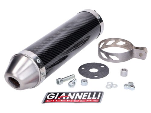 Hátsó hangtompító Giannelli Carbon Aprilia RS 50 99-06, Tuono 50 03-06, Aprilia RS 50 99-06, Tuono 50 03-06