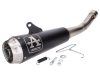 Kipufogórendszer Arrow Pro-Race rozsdamentes acél fekete Yamaha MT 125, YZF-R 125 4T Euro5 2020-hez.