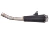 Kipufogórendszer Arrow Pro-Race rozsdamentes acél fekete Yamaha MT 125, YZF-R 125 4T Euro5 2020-hez.