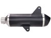Hátsó hangtompító Arrow Urban Alumínium fekete Vespa GTS 300 4T LC Euro5 2020-hez