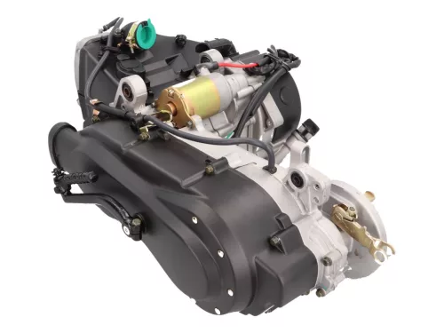 Motor komplett rövid blokk, 743mm hajtószíj - GY6 125cc 152QMI