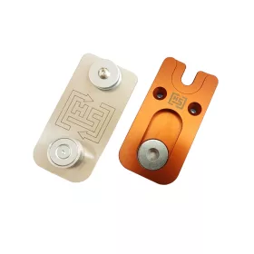   Hot Swop Enduro narancssárga rendszámtábla tartó készlet