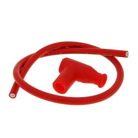 Verseny gyújtáskábel és gyertyapipa - piros