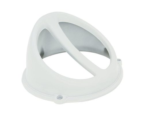 Ventilátor spoiler / légterelő levegő Scoop fehér - univerzális