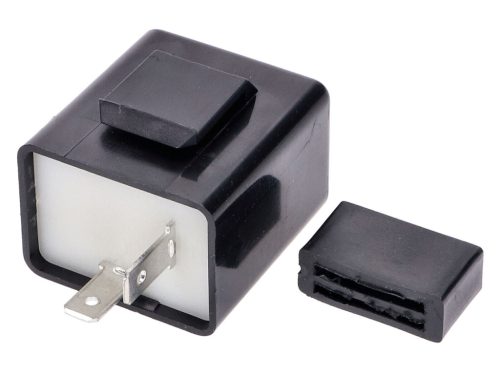 Index relé 2-csapszeg elektronikus LED / sima 1-100 Watt