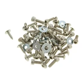 Burkolat csavar szett króm - Yamaha Aerox, MBK Nitro