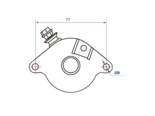 Önindító motor - Aprilia, Piaggio, Gilera, Vespa 125-200 4T