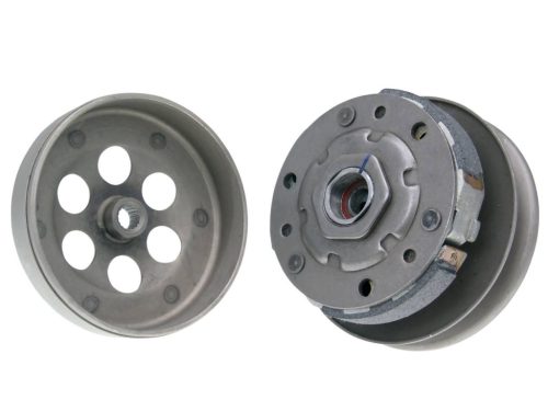112mm-es kuplung, kontrasztrugó és szíjtárcsa szett kuplungharanggal - CPI, Keeway, Generic, Morini