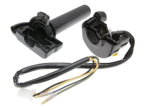 Gázkar cső világítás kapcsolóval és indító gombbal