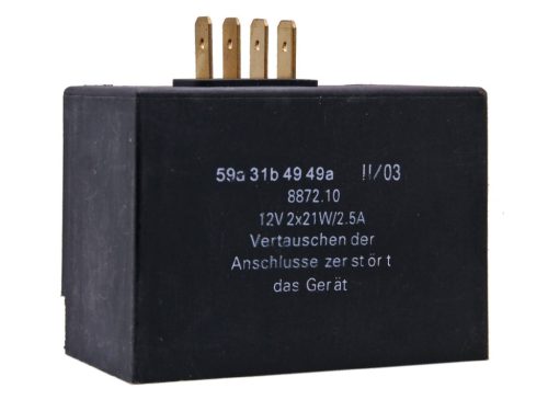 Töltés Vezérlő / Index relé 12v 2x21w, 2,5a, Simson