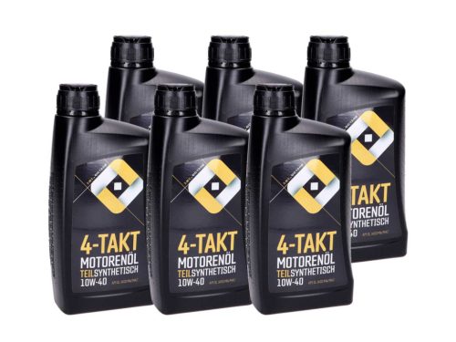 4 ütemű motorolaj 101 Octane félszintetikus 10W40 - 6x 1 liter