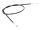 Fekete kuplungbowden - Simson KR51/1 Schwalbe, SR4-2 Star, SR4-3 Sperber, SR4-4 Habicht