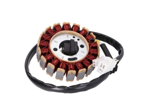 18 tekercses generátor állórész (gyújtásalaplap) (93mm-es átmérő) - GY6 125, 150