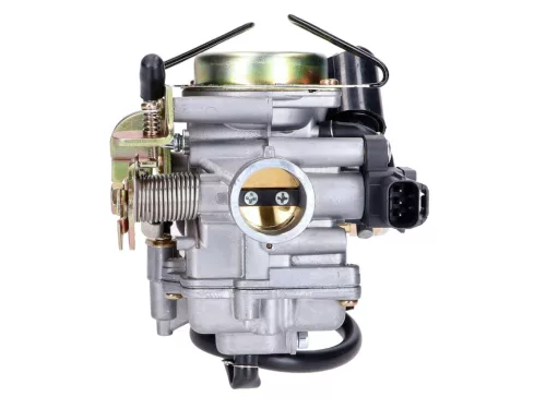 Karburátor 22mm-es tuning membrán vezérlésű GY6 Euro4-hez