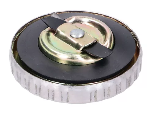 Üzemanyagtöltő sapka zárható bajonett krómozott Puch Maxi, Starlet, Tomos modellekhez