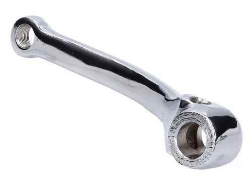 Pedál kurbli bal krómozott univerzális mopedhez