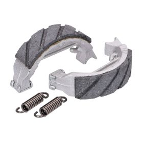   Fékpofa készlet Racing 80x18mm Puch Maxi mopedhez (küllős felni), Peugeot 103, 104, Honda Camino, Peugeot 103, 104, Honda Camino