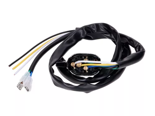 Kapcsolóegység kormány krómozott Merit Replica univerzális kábel Puch, Sachs mopedhez, krómozott Merit Replica univerzális kábel Puch, Sachs mopedhez