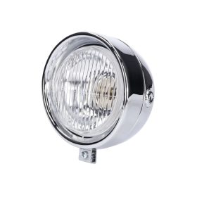   Fényszóró kerek krómozott Classic univerzális Puch, Kreidler, Zündapp és még sok más motorhoz.
