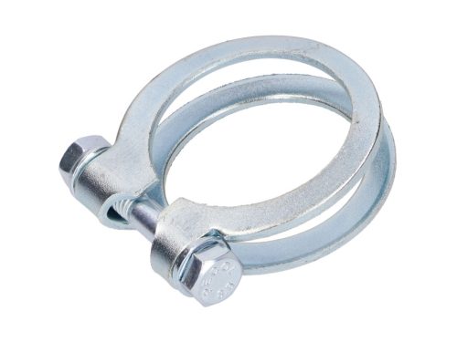 Kipufogó bilincs gyűjtőcső acél megerősített 34-36mm